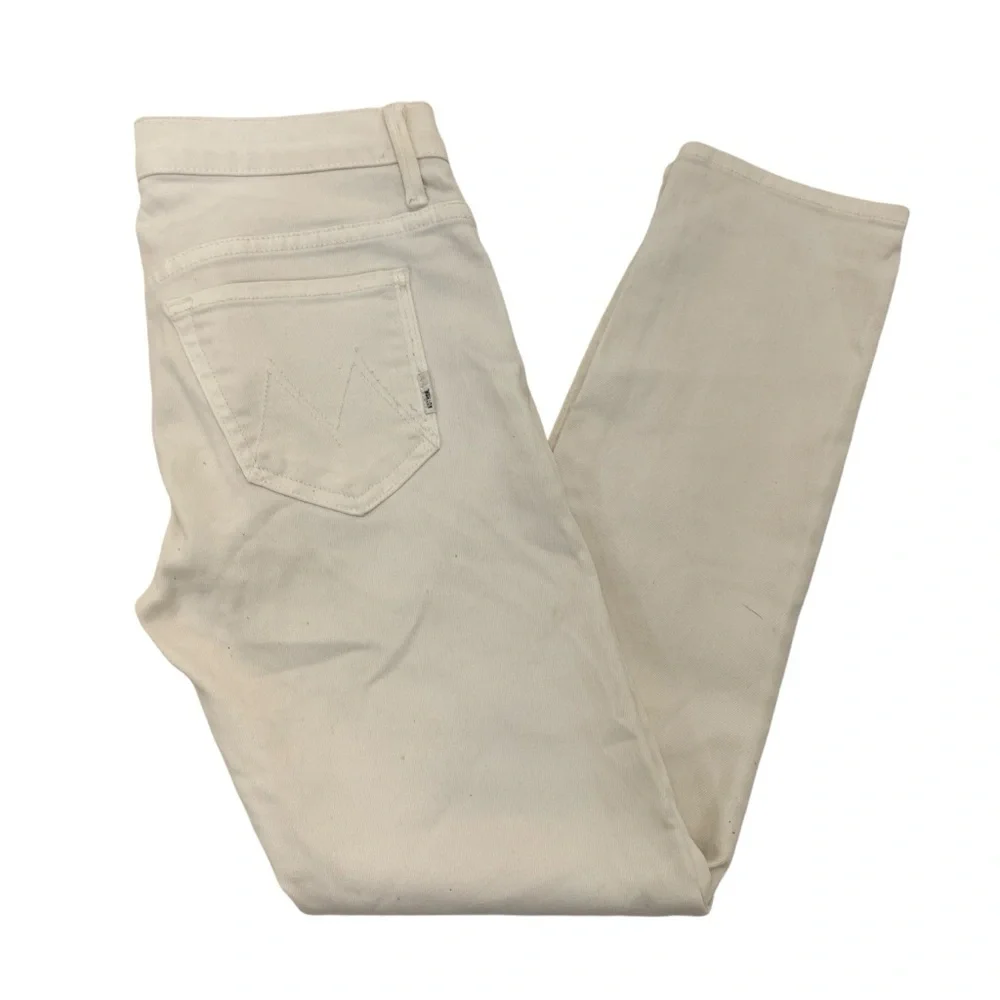 MOTHER The Teaser Jeans 25 White
